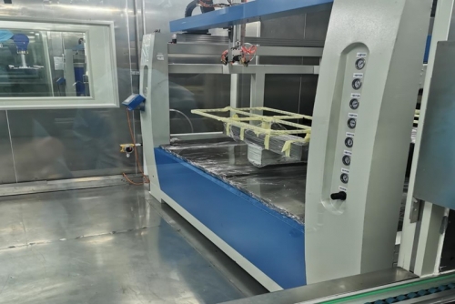 喷粉涂装生产线工艺流程解析